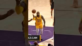 LeBron has no MERCY  #shorts