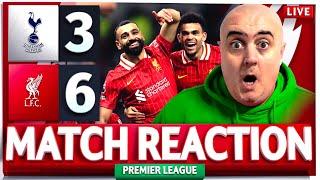 TOTTENHAM 3-6 LIVERPOOL! Craig's LIVE Match Reaction