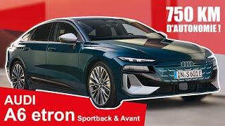 Audi A6 e-tron 2024 : Une autonomie géante pour oublier les SUV !