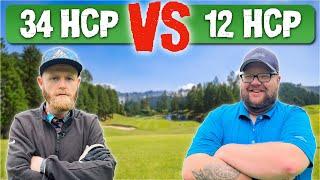 9 Hole Golf Match - 34 HCP vs 12 HCP