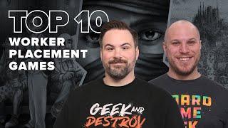 Top 10 Worker Placement Games