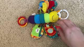 Review of the Lamaze Freddie the Firefly Clip On Car Seat and Stroller Toy - Soft Baby Hanging Toys