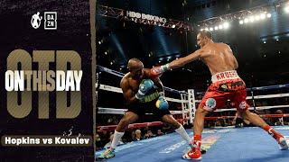 Full Fight | Sergey Kovalev vs Bernard Hopkins! Unified Light Heavyweight Title Fight! ((OTD))