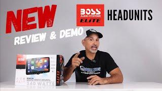 New! Boss Elite Head units. Review & Audio Demo. 7”—14” Car Stereos