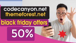 Codecanyon & Themeforest Black Friday 50% OFF QUICKLY ORDER Now