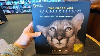 NATIONAL GEOGRAPHIC THE PHOTO ARK VANISHING THE WORLD'S MOST VULNERABLE ANIMALS BOOK CLOSE UP LOOK