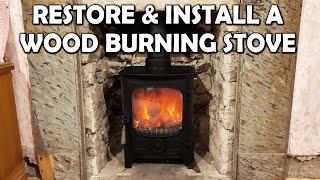 How To Restore And Install A Wood Burning Stove for a Cosy 2024 Bedroom