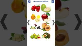 Learn Fruits Names App | Learn English