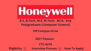 HoneyWell Recruitment 2021 || For Freshers || #jobsandoffcampusdrive #studentscircles #offcampusjob