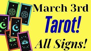 March 3rd Tarot NOTHING Can Stop You Now!🪄 All Signs.....