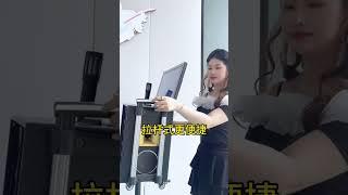 Loa xách tay di động có màn hình cảm ứng karaoke tiệc tùng #loakeodidong #loakeokaraoke #loakeo