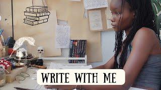 Write with Me - Writing Inspiration - Writing Vlog - Writing ASMR - Day in the life of a writer