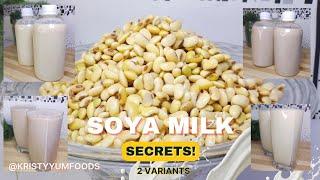 How to make Rich Soya Milk for Business|| With natural sweetener||Detailed tutorial| Health Benefits