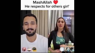 Rajab butt k new girlfriend ||Rajab butt live on TikTok|| #viralworld #tiktokfollowers #india