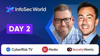 CyberRisk TV LIVE from InfoSec World 2024 - Day 2 Intro - ISW24 #2