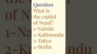 CAPITAL of countries in the world quiz / GEOGRAPHY quiz challenge #geographyquiz