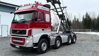 Volvo FH500 8x4 vaihtolava-auto