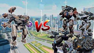 WR Maular VS All Titan Weapon Comparison |WAR ROBOTS|