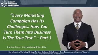 Overcoming Marketing Campaign Challenges - Part 1