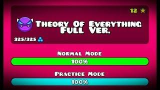 THEORY OF EVERYTHING FULL VERSION GEOMETRY DASH 2.11