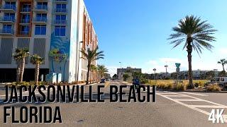 Jacksonville Beach, Florida - 4K Drive