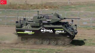 ASELSAN's ZMA-X Unmanned and Autonomous Armored Combat Vehicle