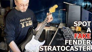 Spot A FAKE FENDER STRATOCASTER Guitar