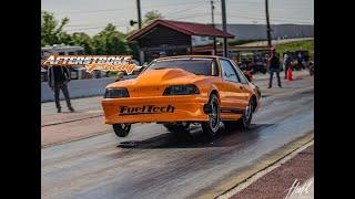 AfterStroke Racing Mustang StreetOutlaw Car First Pass Driven by Steven Leerentveld