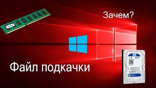 Как настроить файл подкачки и что это такое. За 2 минуты.