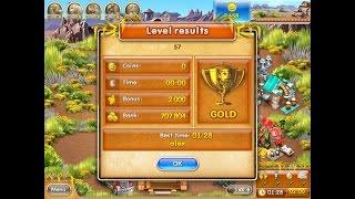 Farm Frenzy 3 only GOLD (level 57) playthrough Веселая ферма 3 (уровень 57) Золото