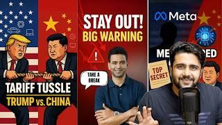 Trump's Tariff Warning!, Tesla Trouble in China, Apple Shifts to India, Stock Market Alert, Amazon