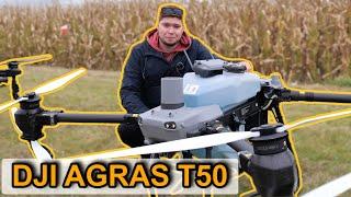 Dron rolniczy za 120k - DJI Agras T50  