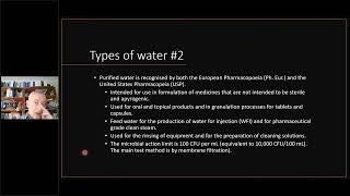 Microbiological aspects of cleaning validation