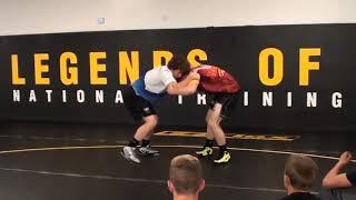 Dieringer Cross Arm Tilt From Leg Attack