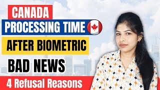 Canada visa processing time after biometrics| Canada Visitor Visa updates 2024 | Canada Tourist Visa