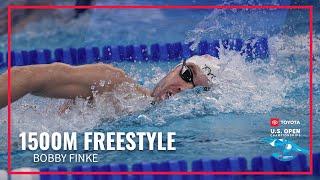 Bobby Finke & Charlie Clark Fight For First in 1500M Freestyle | 2023 Toyota U.S. Open