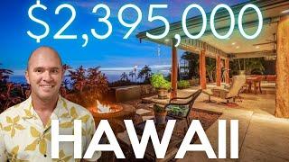 Inside a $2,395,000 luxury home in Captain Cook Hawaii