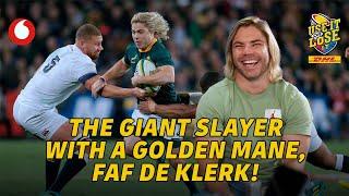 A pint-sized powerhouse with the best hair in the game, howzit Faf de Klerk! | Use It or Lose It