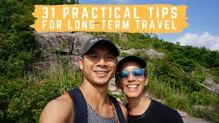 31 PRACTICAL TIPS FOR LONG-TERM TRAVEL | Lora and Tony