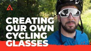 We got to make a CUSTOM pair of SunGod Pace Series cycling glasses! UNBOXING AND REVIEW | ADVNTR.cc