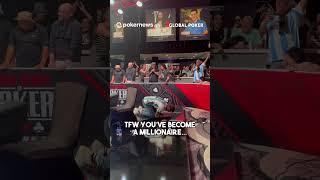 Franco Spitale is a MILLIONAIRE  | #pokernews #wsop2024