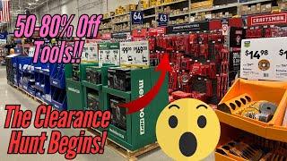 LOWES TOOL CLEARANCE DEAL HUNT BEGINS! WHERE TO FIND THE DEALS AND WHEN TO LOOK!