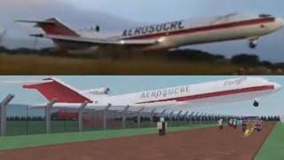 Aerosucre Flight 157 (Roblox Crash Animation)