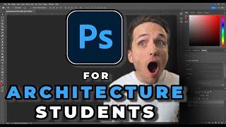 Architecture Photoshop Tip | Select a Color From Outside of Photoshop #Shorts