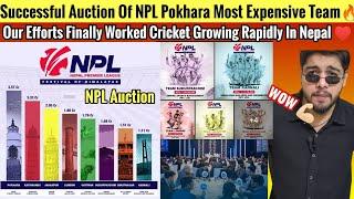 NPL Auction Successful, Pokhara Most Expensive Team Of Nepal Premier League 