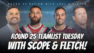 #NRL | Brooks back to Leichhardt! | Round 25 Teamlist Tuesday with Fletch, Scope, Brookesy & Tourist