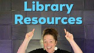 Library Resources, Ebooks, & Research Tools