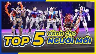 TOP 5 MÔ HÌNH GUNPLA DÀNH CHO NGƯỜI MỚI tính đến 2024 | NEO Cuong Pham Hobby