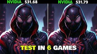 Nvidia Drivers 531.68 vs 531.79 | GTX 1660 Super - Test in 6 Games