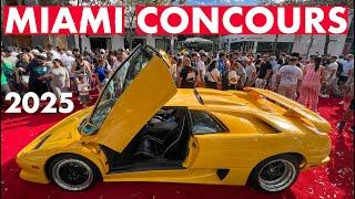 Miami Concours 2025 Design District Car Show